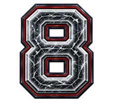 Retired number 8